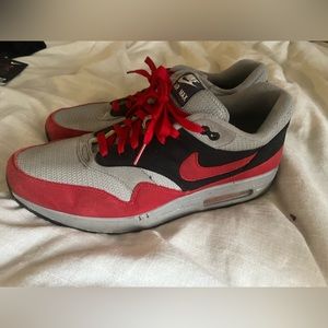 Nike iD Air Max Shoes - Red & Black